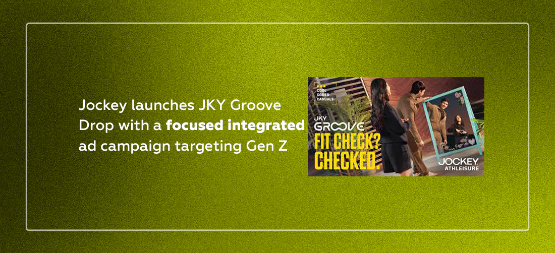Jockey launches JKY Groove Drop with a focused integrated ad campaign targeting Gen Z Product Image