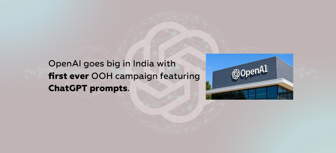OpenAI goes big in India with first ever OOH campaign featuring ChatGPT prompts Product Image