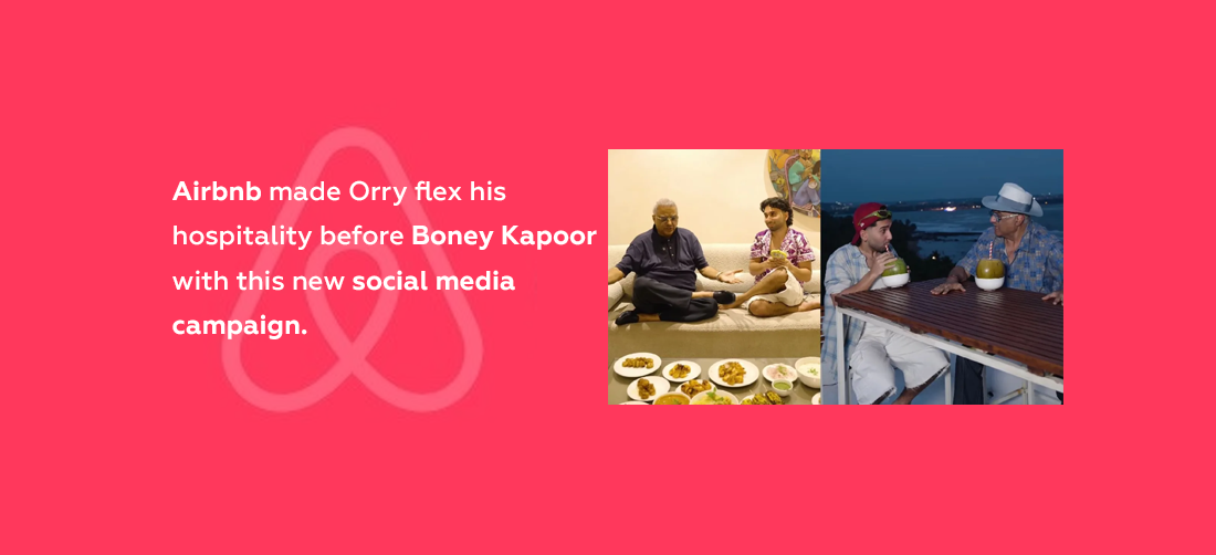 Airbnb made Orry flex his hospitality before Boney Kapoor with this new social media campaign Product Image