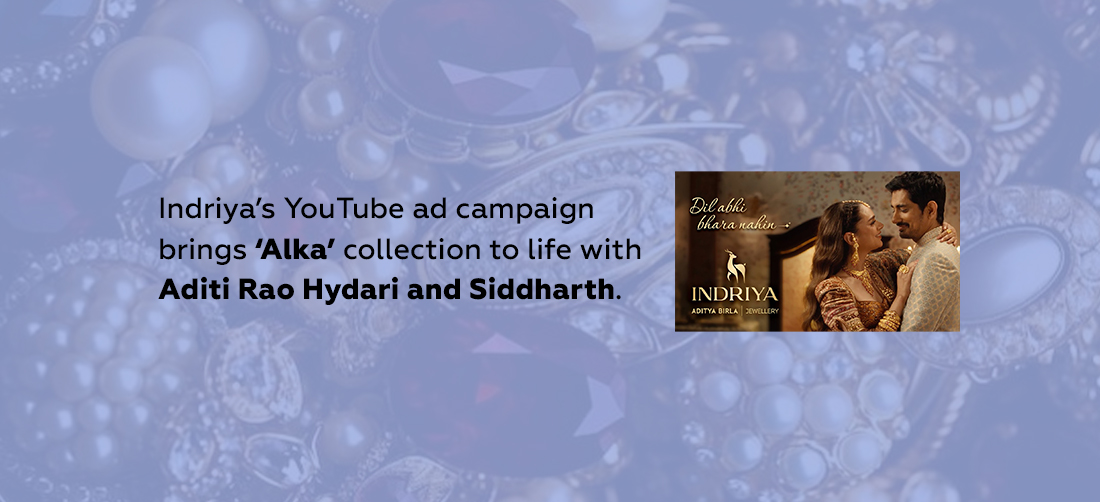 Indriya’s YouTube ad campaign brings ‘Alka’ collection to life with Aditi Rao Hydari and Siddharth Product Image
