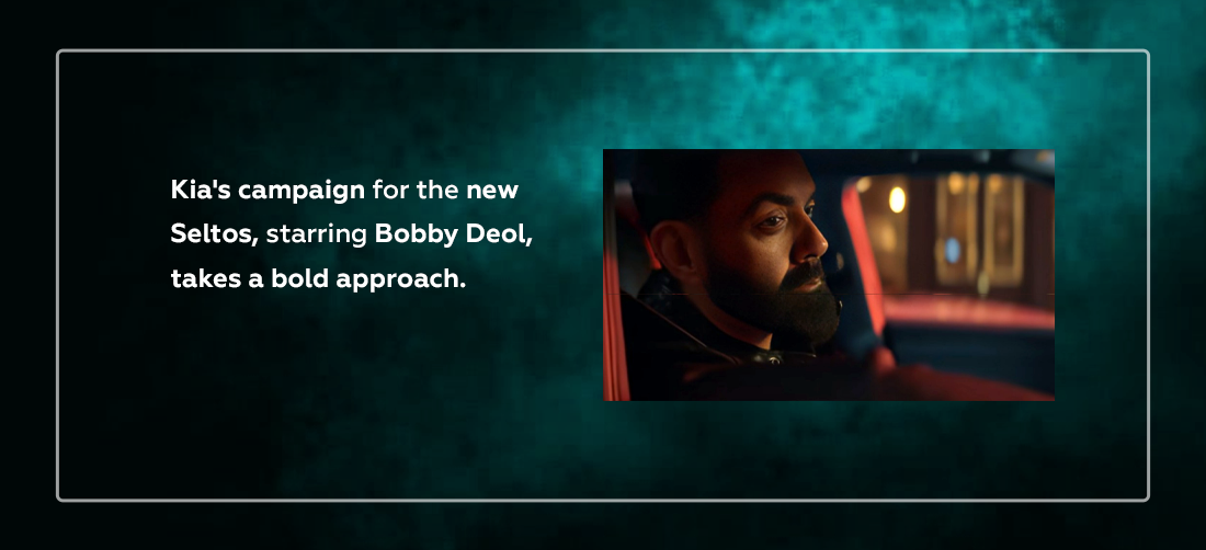 Kia's campaign for the new Seltos, starring Bobby Deol, takes a bold approach. Product Image