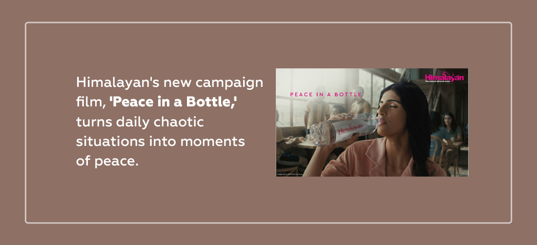 Himalayan's new campaign film, 'Peace in a Bottle,' turns daily chaotic situations into moments of peace. Product Image