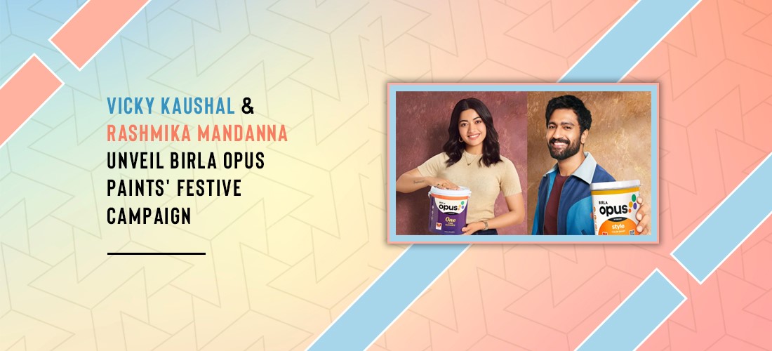 Vicky Kaushal & Rashmika Mandanna unveil Birla Opus Paints' festive campaign. Product Image