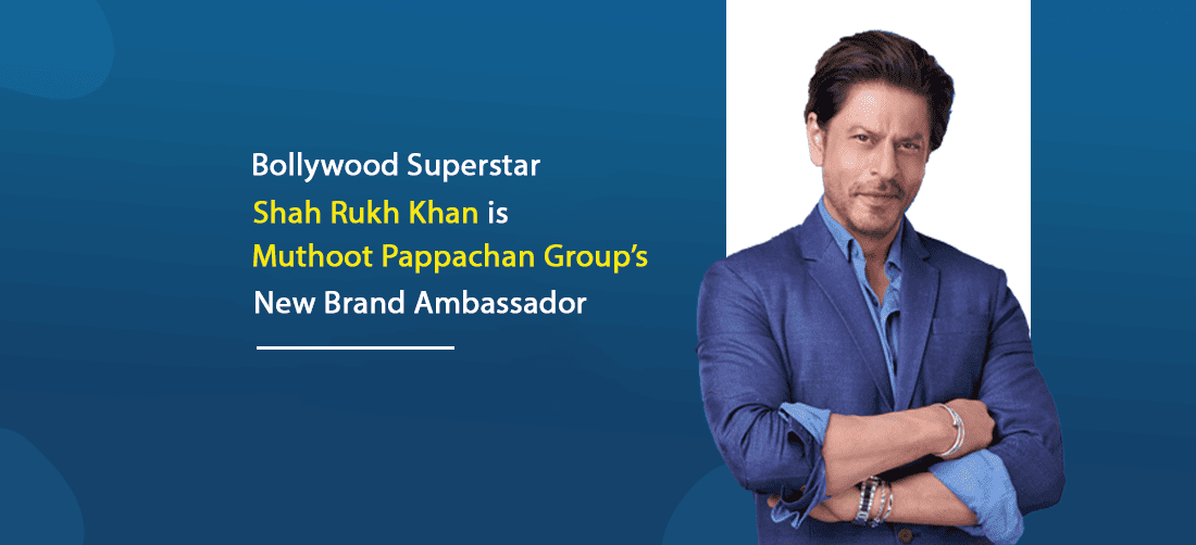 Bollywood Superstar Shahrukh khan Is Muthoot Pappachan Group's New Brand Ambassador Product Image