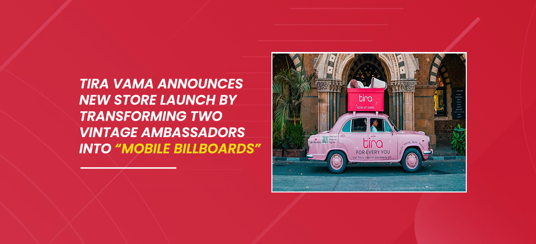 Tira Vama announces new store launch by transforming two vintage Ambassadors into “Mobile Billboards” Product Image