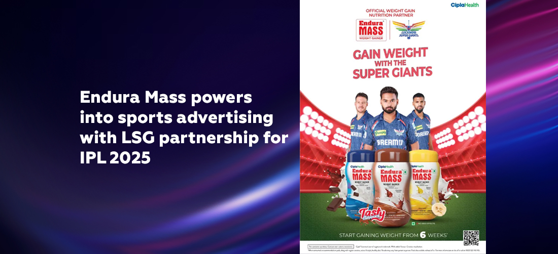 Endura Mass powers into sports advertising with LSG partnership for IPL 2025 Product Image