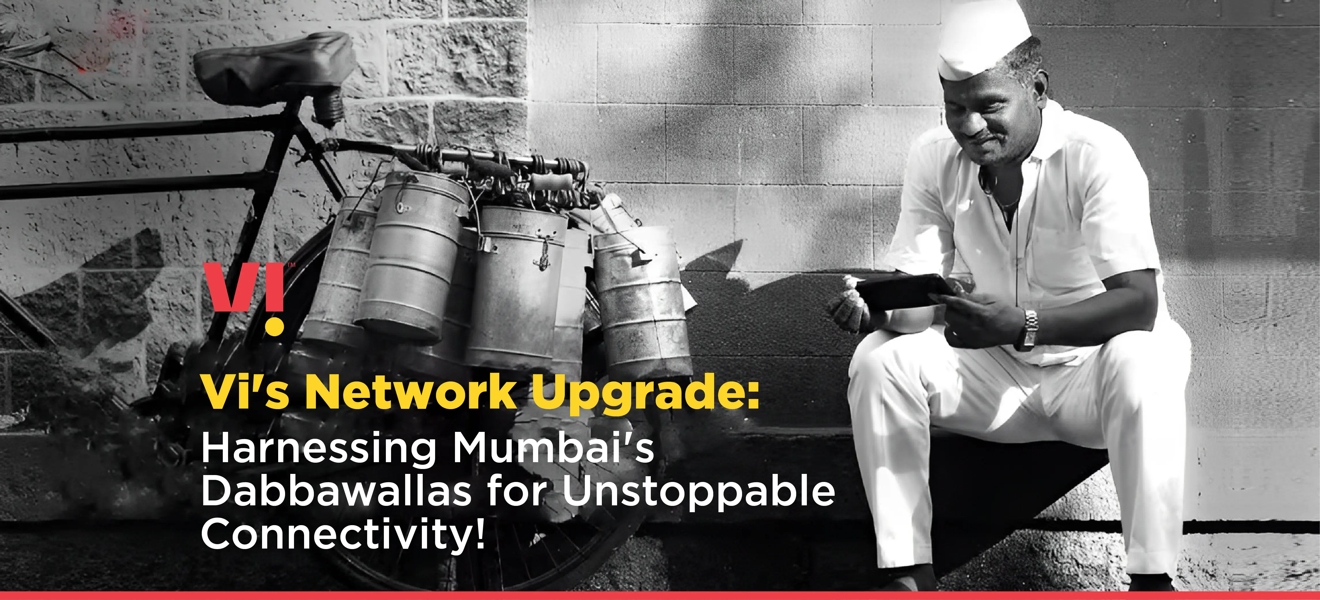 Vi's Network Upgrade: Harnessing Mumbai's Dabbawallas for Unstoppable Connectivity! Product Image