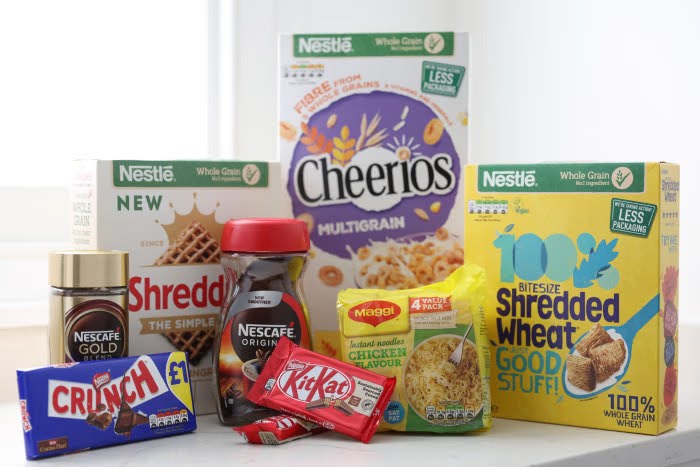 Nestlé’s Wide Range of Food Products
