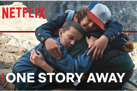 One Story Away Campaign by Netflix