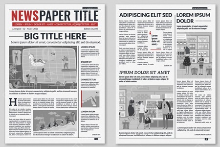 Newspaper ads