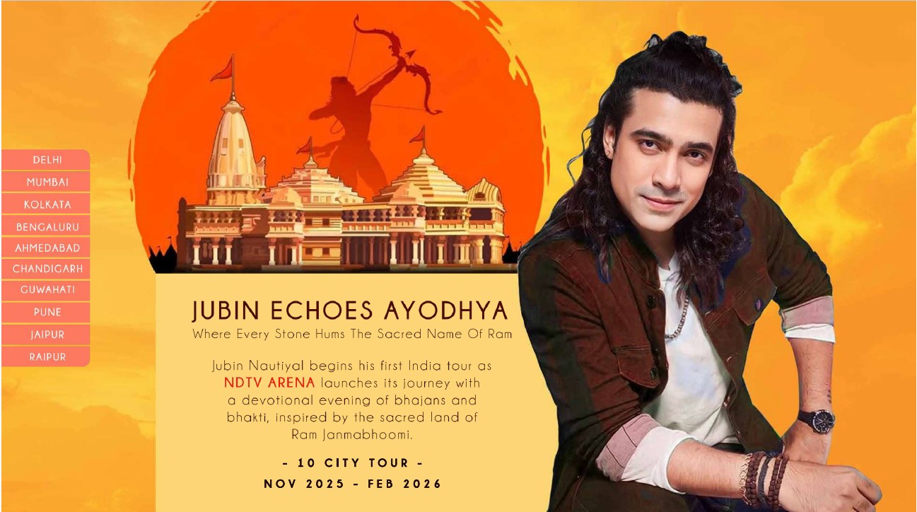 Jubin Echoes Ayodhya (10 city tour)