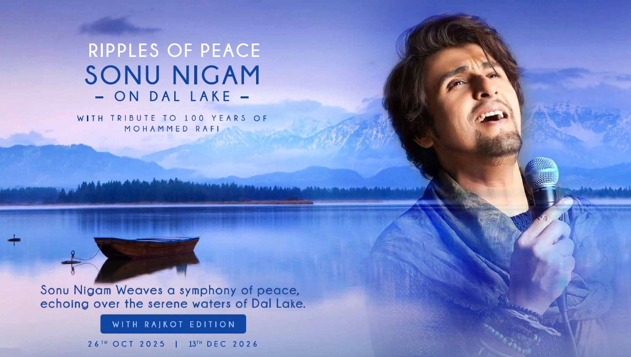 Ripples of peace Sonu Nigam - On Dal Lake