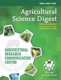 Agricultural Science Digest Agricultural Science Digest