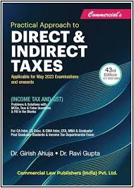 Direct Indirect Tax Laws & Views Direct Indirect Tax Laws & Views