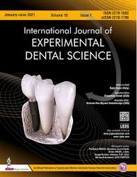 International Journal of Experimental Dental Science International Journal of Experimental Dental Science
