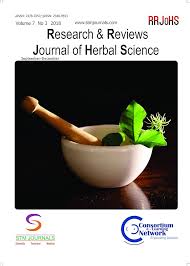 Research & Reviews : Journal of Herbal Science Research & Reviews : Journal of Herbal Science