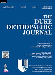The DUKE Orthopaedic Journal The DUKE Orthopaedic Journal