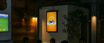 Restaurant Digital Screen