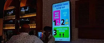 Restaurant Digital Screen
