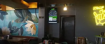 Restaurant Digital Screen