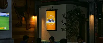 Restaurant Digital Screen