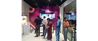 Sampling Kiosk - DLF Cyber Park Sampling Kiosk - DLF Cyber Park