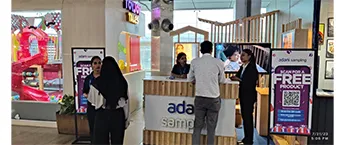 Sampling Kiosk - Mumbai T2 - Departure Sampling Kiosk - Mumbai T2 - Departure