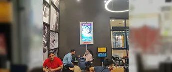 CCD Digital Screen Branding,Delhi-NFC Lounge-New Friends Colony