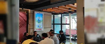 CCD Digital Screen Branding,Bangalore-HARLUR ROAD-KASAVANAHALL