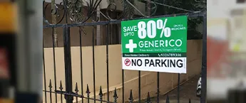 No Parking Board, Chennai No Parking Board, Chennai