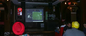 Restaurant digital screen-3 Wise Monkeys,Khar,Mumbai