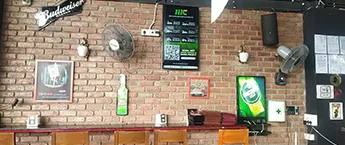Restaurant digital screen-Bombay Adda,Khar,Mumbai