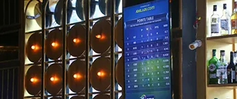 Restaurant digital screen-Decode Air Bar,Sec 29, Gurgaon,Delhi Restaurant digital screen-Decode Air Bar,Sec 29, Gurgaon,Delhi