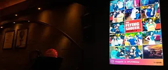 Restaurant digital screen-Pind Balluchi,Janpath,Delhi