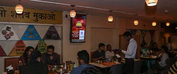 Restaurant digital screen-vapour Pub & Brewery,Sarjapur Road,Bangalore Restaurant digital screen-vapour Pub & Brewery,Sarjapur Road,Bangalore