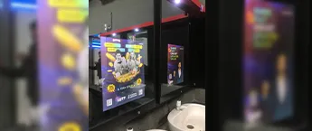 Smart Mirror-Platform No.16, New Delhi railway station, Delhi