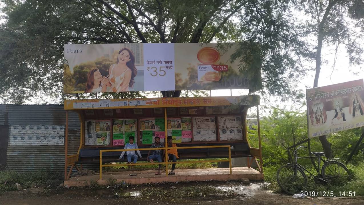 Bus Que Shelter Solapur Maharashtra