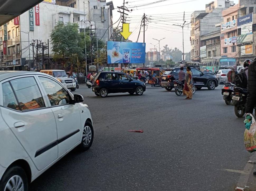 Unipole - Hussainpura Chowk, Amritsar, Punjab Unipole - Hussainpura Chowk, Amritsar, Punjab