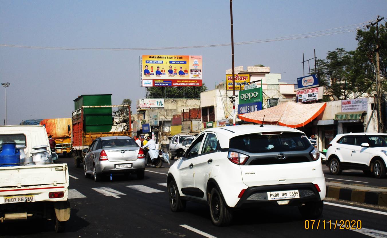 Billboard - Main Market Facing Jalandhar, Bhogpur, Punjab Billboard - Main Market Facing Jalandhar, Bhogpur, Punjab