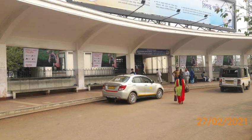 Bus Shelter - ISBT, Guwahati, Assam Bus Shelter - ISBT, Guwahati, Assam