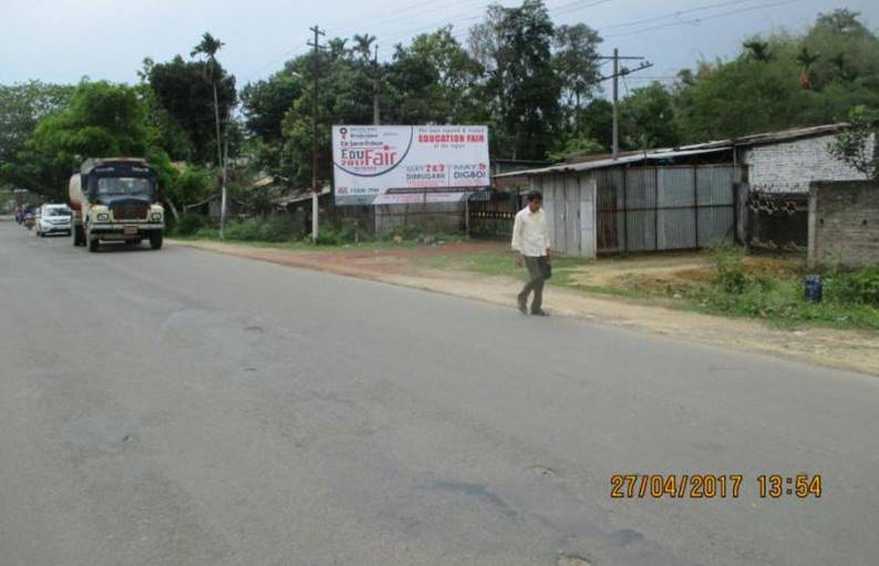 Billboard - nr. MES Tiniali, Chabua, Assam Billboard - nr. MES Tiniali, Chabua, Assam