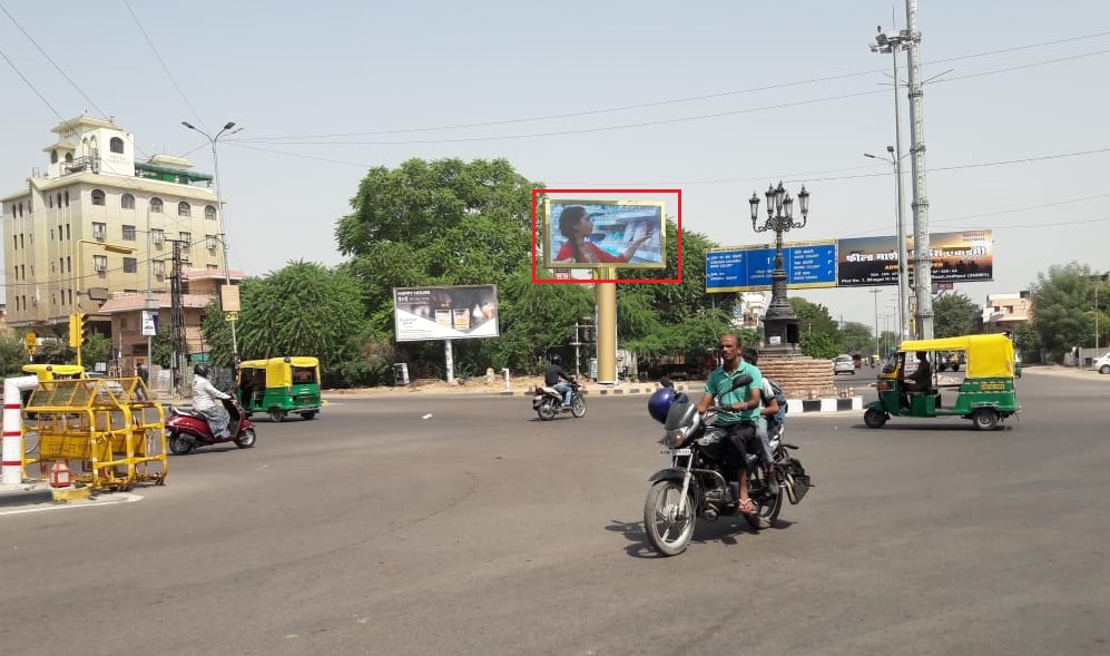 Unipole - Goga Gate Opp Hyundai Showroom, Bikaner, Rajasthan Unipole - Goga Gate Opp Hyundai Showroom, Bikaner, Rajasthan