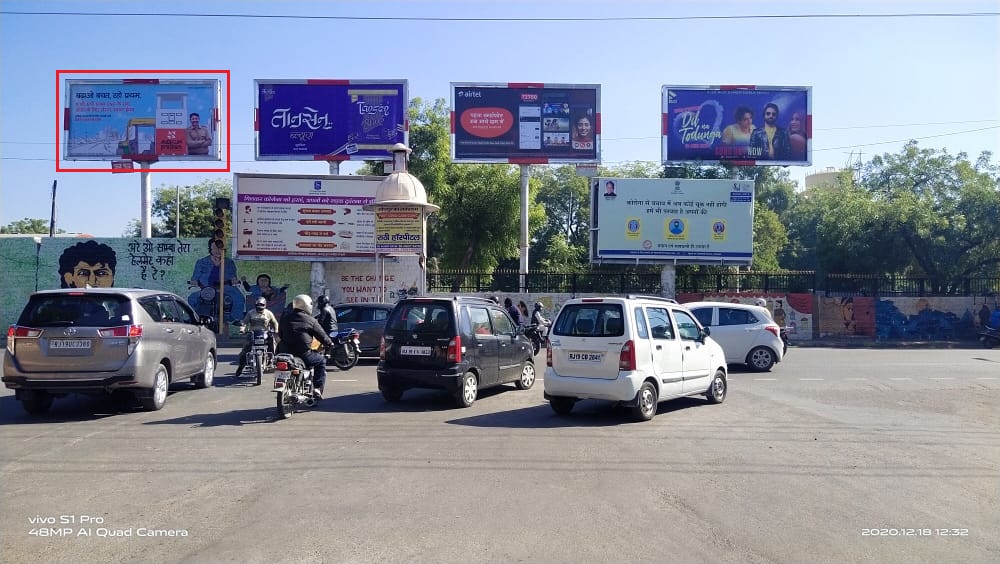 Unipole - Outside Railway Line, Jodhpur, Rajasthan
