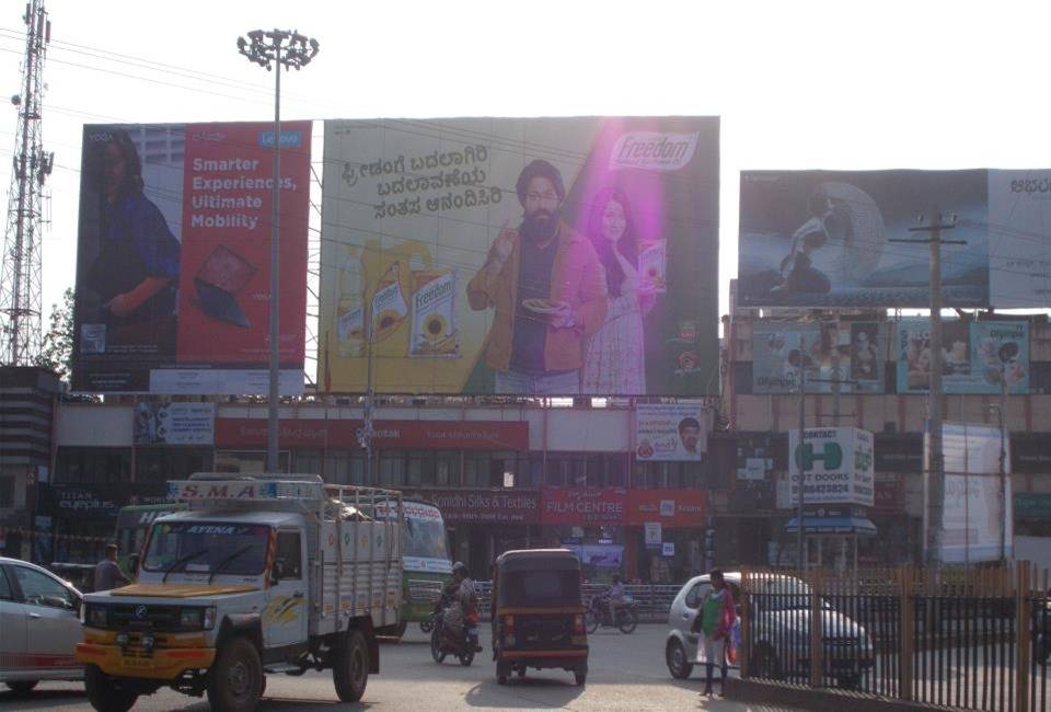 Billboard - Gopi Circle, Shimoga, Karnataka Billboard - Gopi Circle, Shimoga, Karnataka