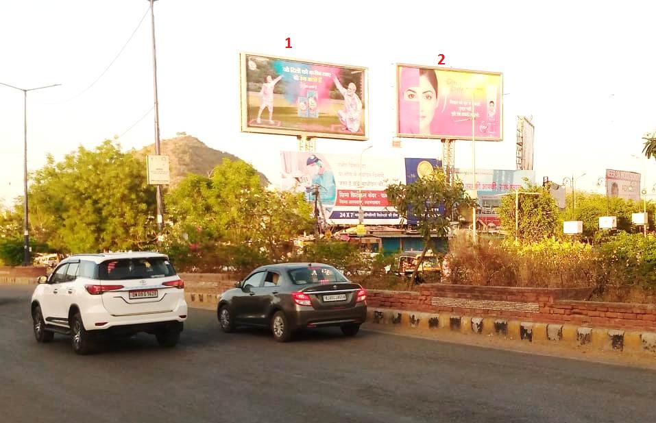 Mega Unipole - Outside Celebration, Udaipur, Rajasthan Mega Unipole - Outside Celebration, Udaipur, Rajasthan