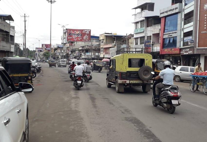 Billboard - Halappa Circle, Bhadravathi, Karnataka Billboard - Halappa Circle, Bhadravathi, Karnataka