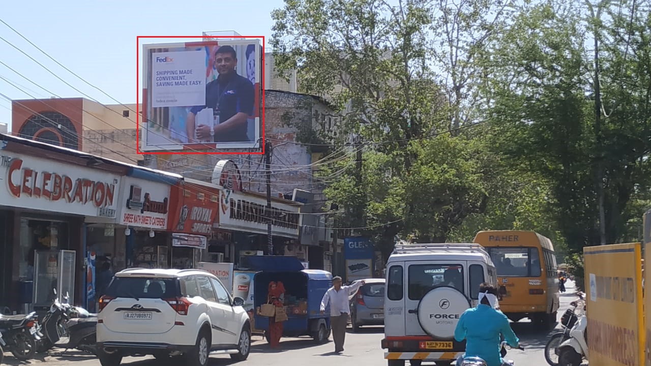 Billboard - Surajpole Circle, Udaipur, Rajasthan Billboard - Surajpole Circle, Udaipur, Rajasthan