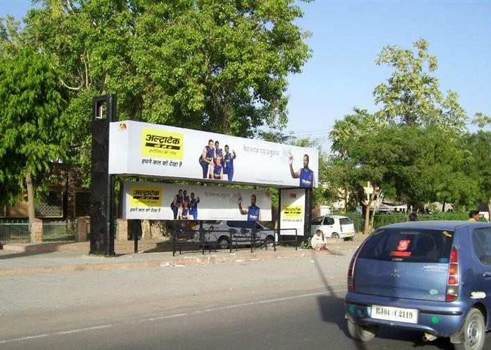 Bus Shelter - Medical College Circle, Jodhpur, Rajasthan Bus Shelter - Medical College Circle, Jodhpur, Rajasthan