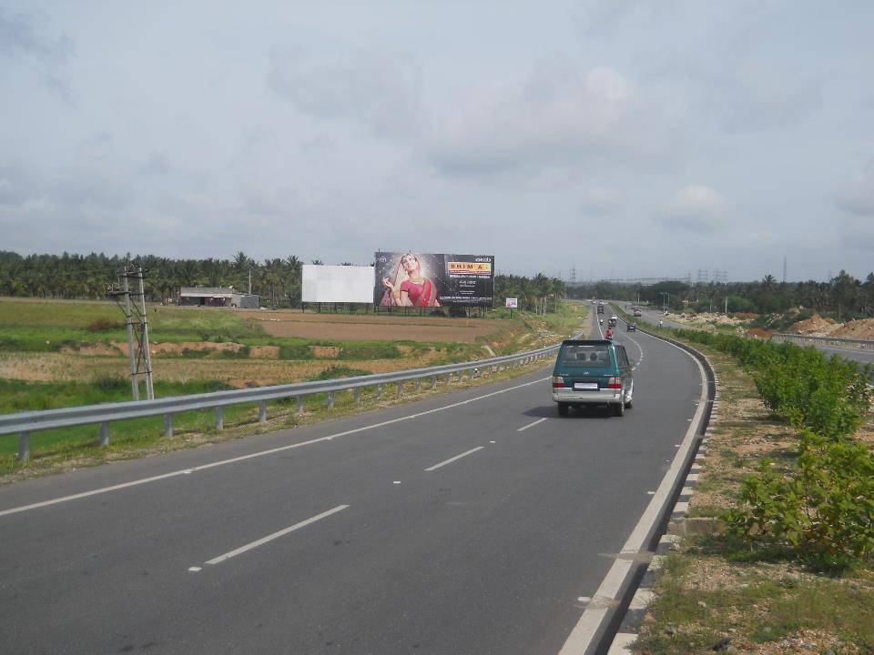 Billboard - Shantigrama Toll, Hassan, Karnataka Billboard - Shantigrama Toll, Hassan, Karnataka