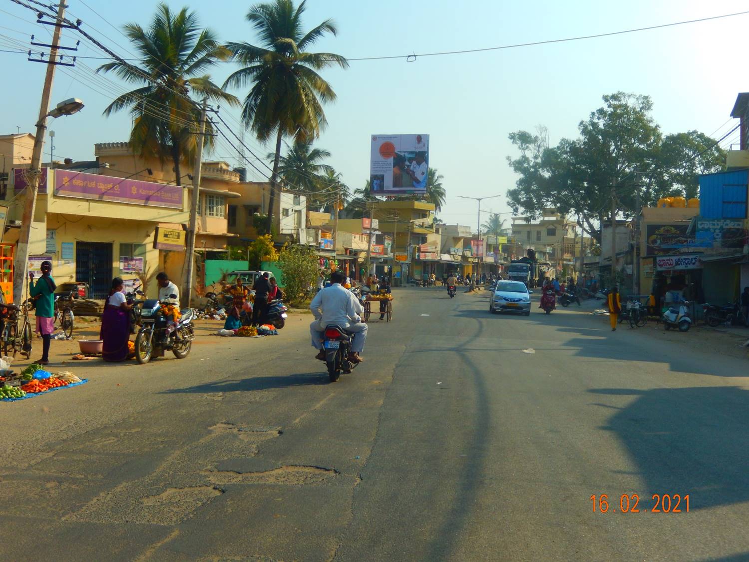Billboard - Near Post Office, Koratgere, Karnataka Billboard - Near Post Office, Koratgere, Karnataka